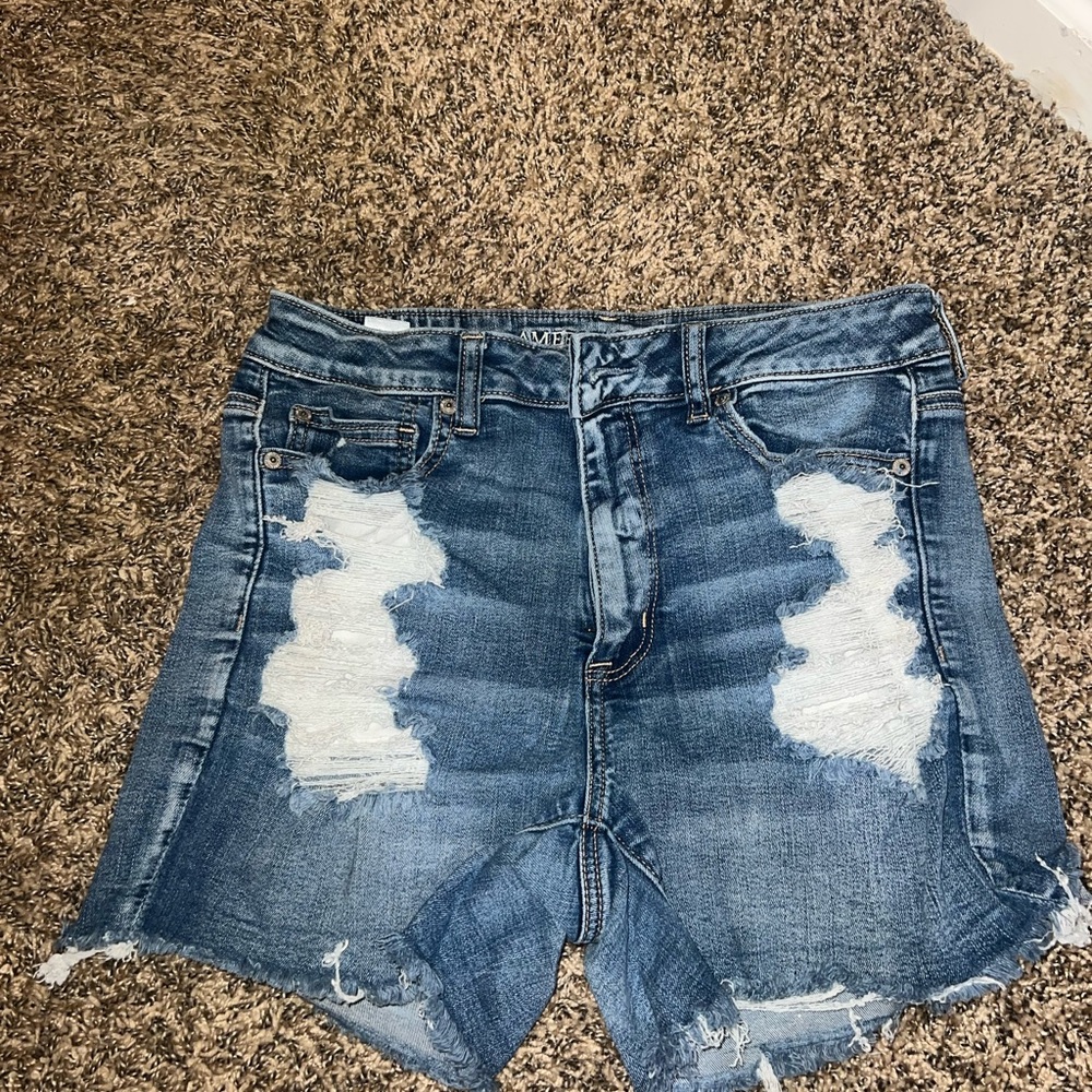 American Eagle hi rise shortie next level stretch